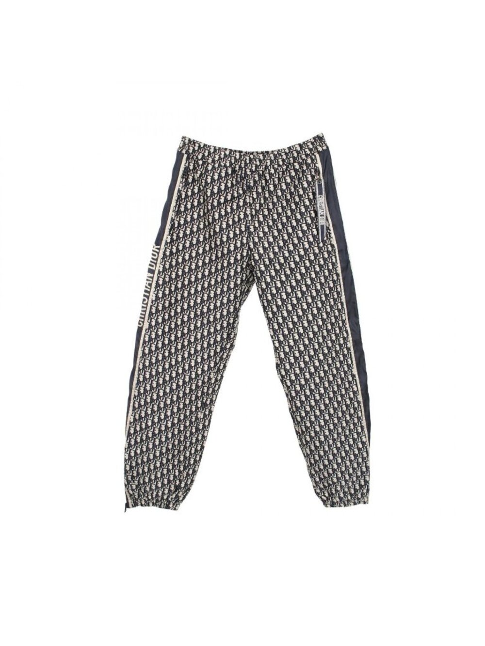 Dior Pants Oblique Side Logo Blue